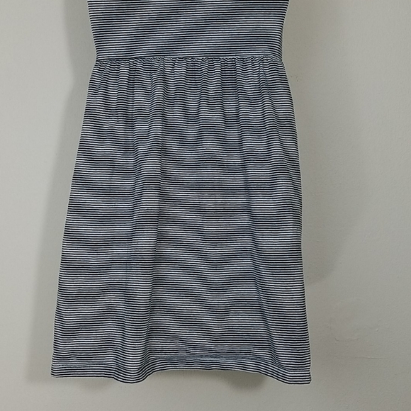 Circo Girls Sundress Black White Stripe Stretch Jersey Tank Midi Size Large 10/1 - Picture 6 of 8